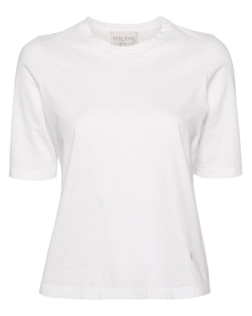 Forte-Forte Cotton And Silk Blend Top