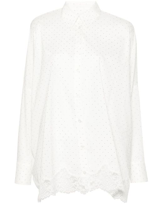 Ermanno Embroidered Long Sleeve Shirt