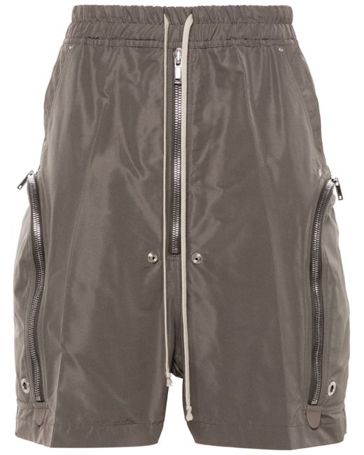 Rick Owens Oversized Bermuda Shorts With Pockets
