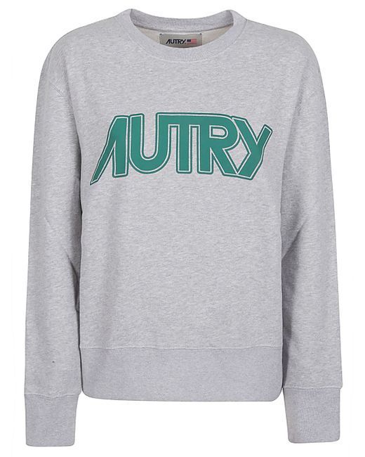 Autry Logo Cotton Sweatshirt