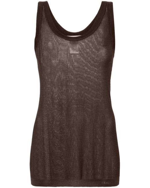 Lemaire Ribbed Trim Tank Top