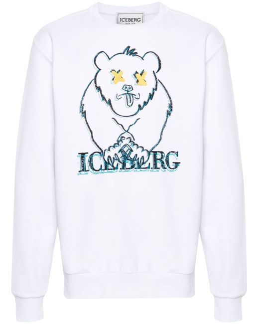 Iceberg Cotton Sweatshirt