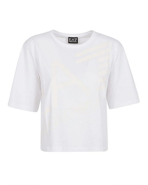 Ea7 Logo Cotton T-shirt
