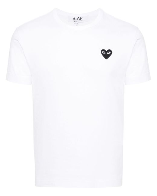 Comme Des Garçons Play Logo Cotton T-shirt