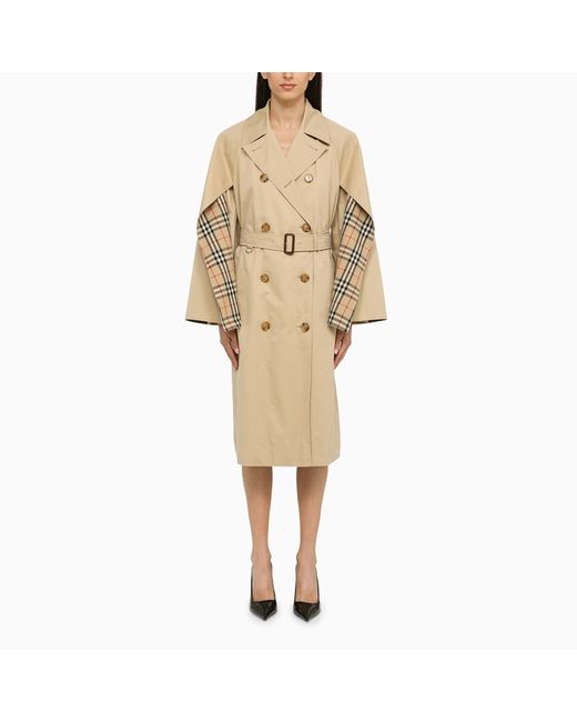 Burberry Honey double-breasted trench coat