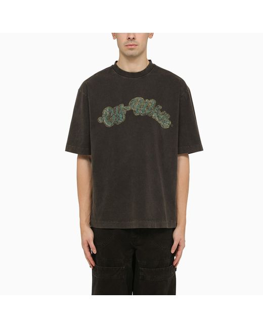 Off-White Skate t-shirt with Bacchus graphic