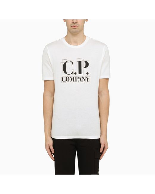 CP Company t-shirt with logo print on the front
