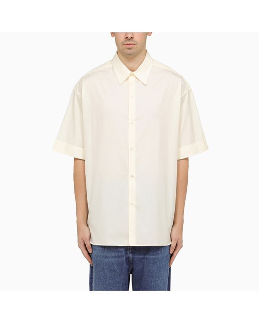 Studio Nicholson White oversize short-sleeves t-shirt