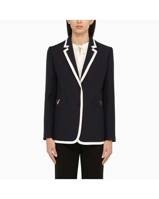Valentino Navy/ivory jacket