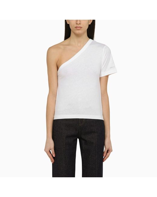 Calvin Klein one-shoulder T-shirt