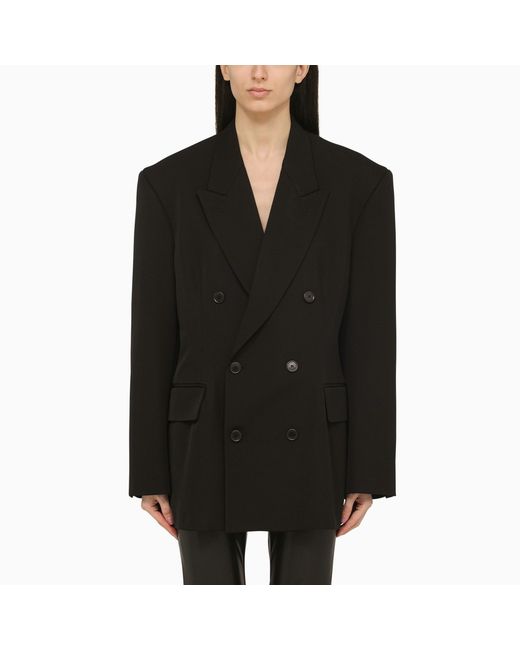 Balenciaga Cinched double-breasted jacket