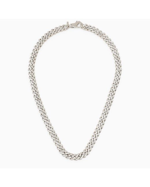 Emanuele Bicocchi 925 chain necklace with crystals