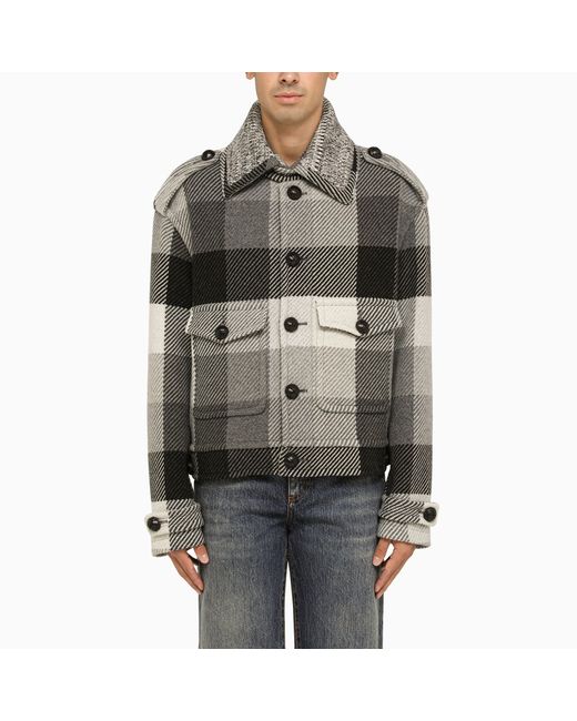 Etro jacket with check pattern
