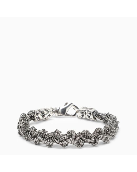 Emanuele Bicocchi 925 sterling knot bracelet