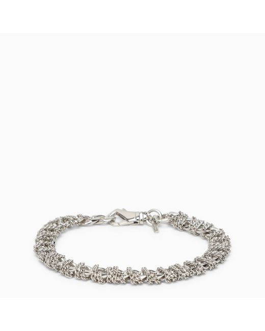 Emanuele Bicocchi 925 intricate chain bracelet