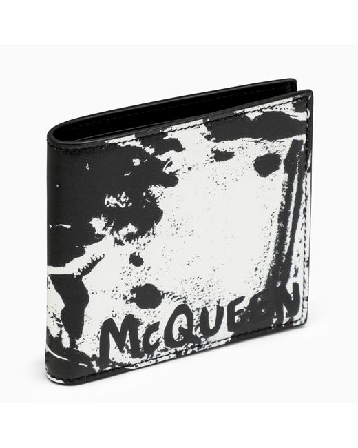 Alexander McQueen /white wallet with logo