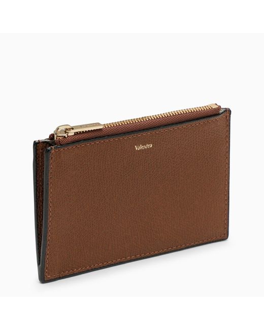 Valextra Chocolate-coloured wallet