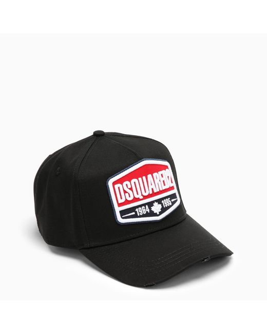 Dsquared2 baseball cap with logo patch