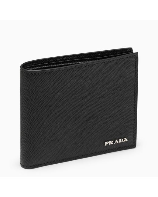 Prada Saffiano wallet with logo