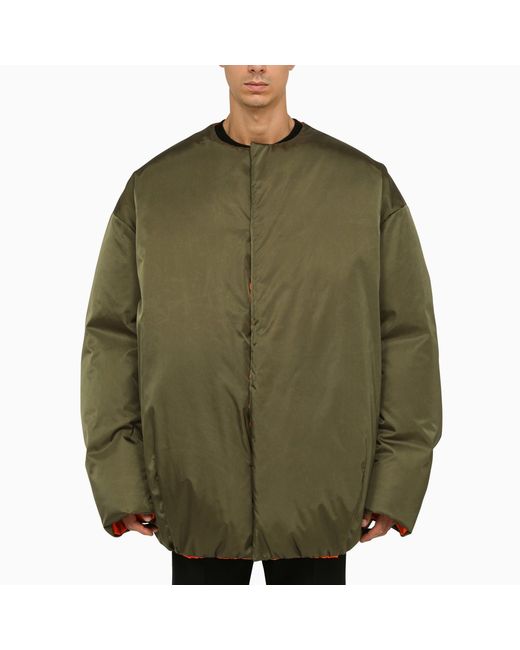 Prada Oversize military down jacket