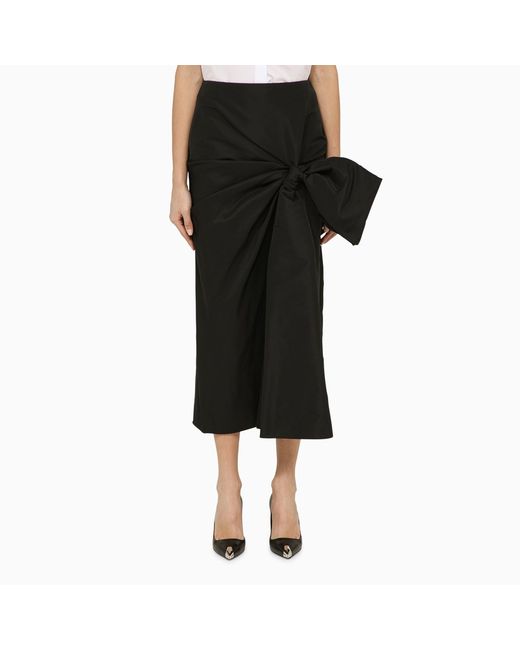 Alexander McQueen pencil skirt with bow