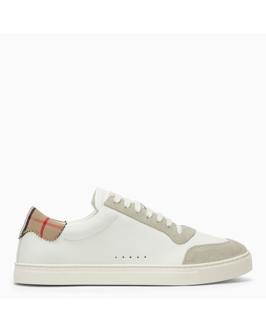 Burberry trainer with check pattern