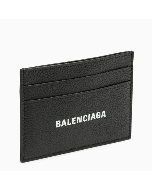 Balenciaga card holder with logo print