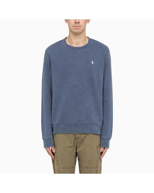 Polo Ralph Lauren Washed-out crew-neck sweatshirt