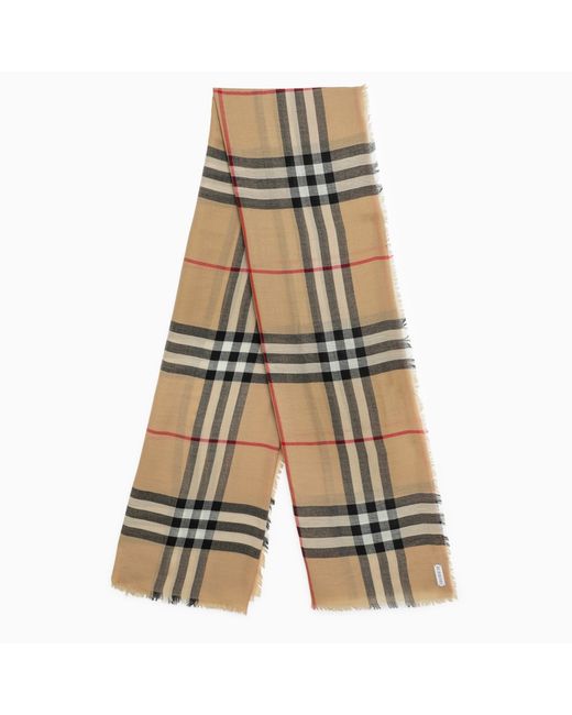 Burberry scarf with Check pattern