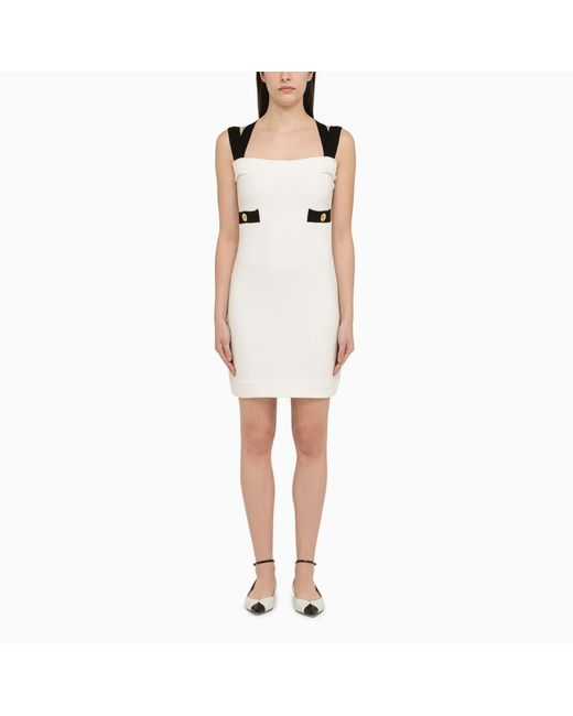 Patou dress with crossed straps