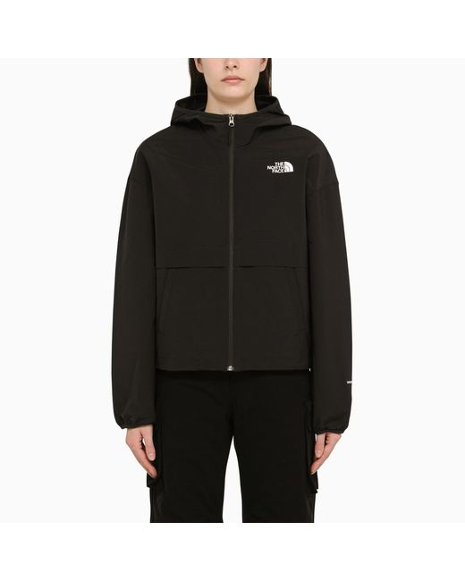 The North Face hooded jacket with logo