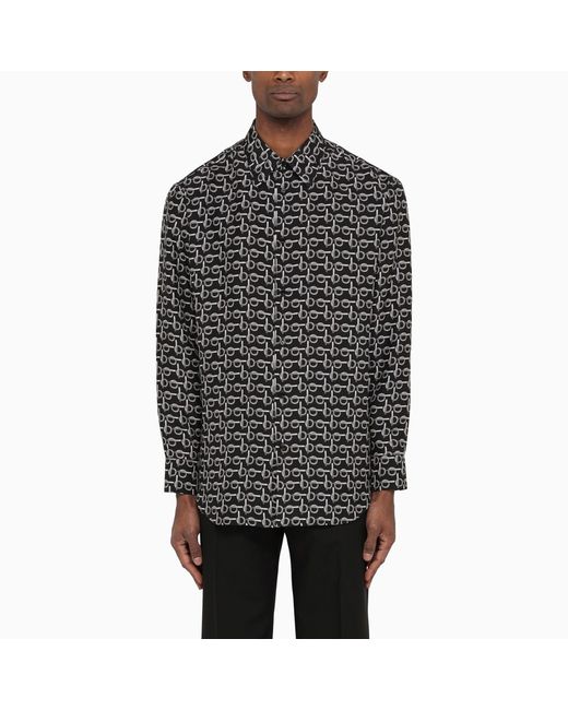 Burberry shirt with B pattern