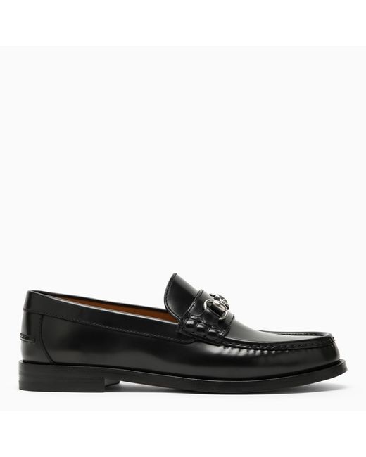 Gucci Black loafer with Horsebit