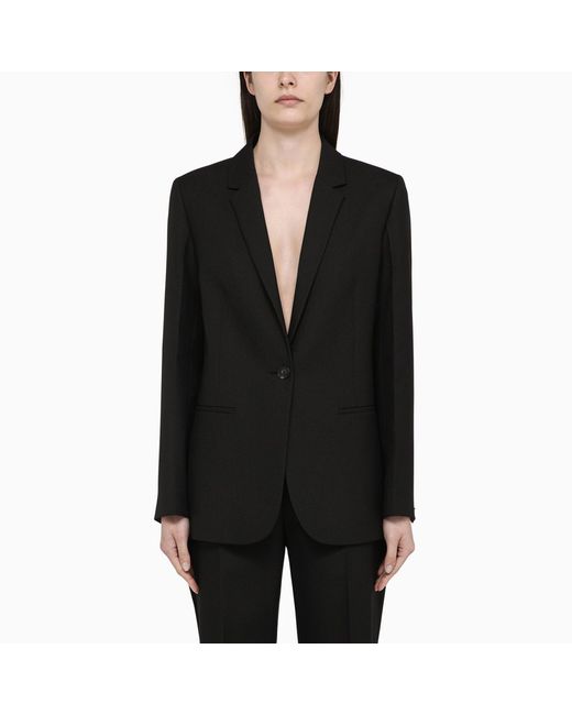 Calvin Klein single-breasted jacket viscose blend
