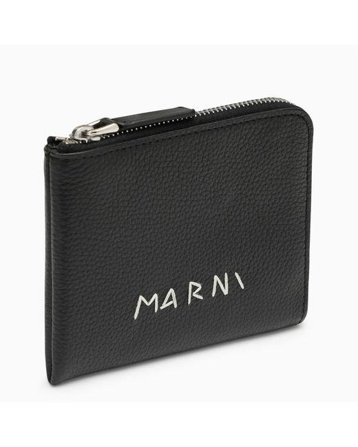 Marni zipped wallet with logo