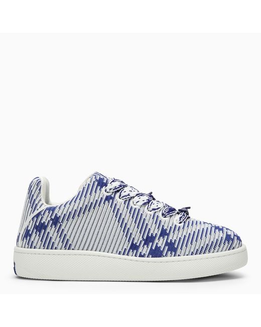 Burberry /Blue Check pattern Box sneaker