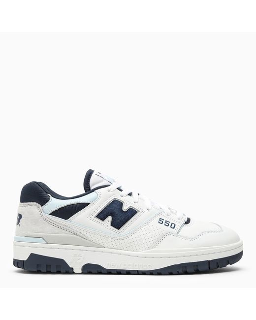 New Balance Low 550 blue sneakers
