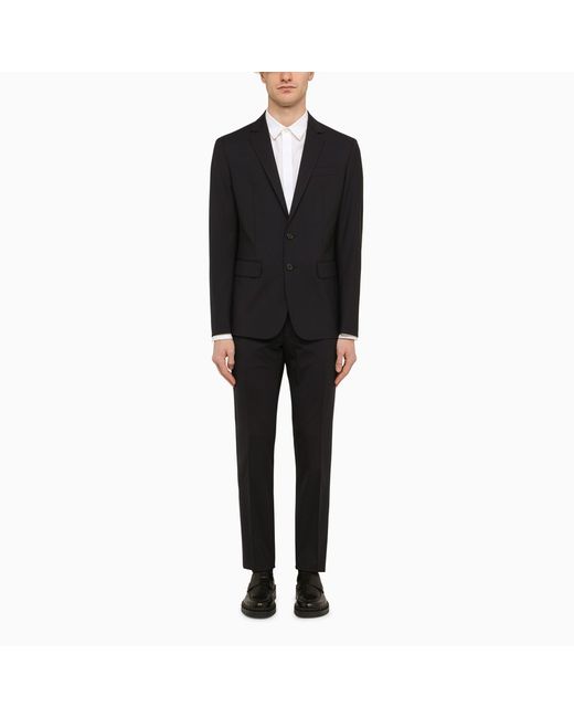 Dsquared2 navy single-breasted suit