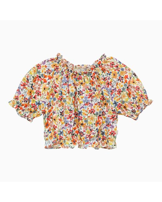 Il Gufo floral print blouse