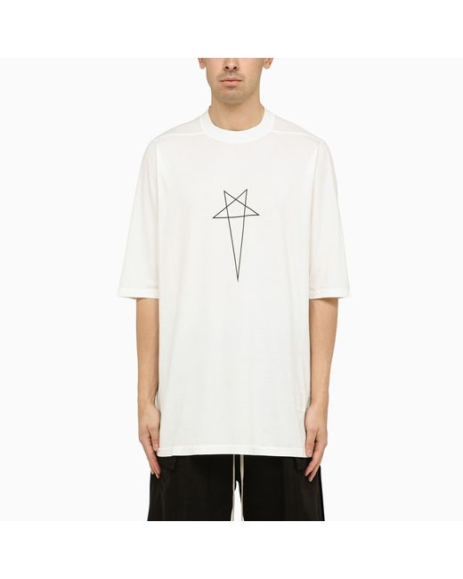Drkshdw Milk over T-shirt with print