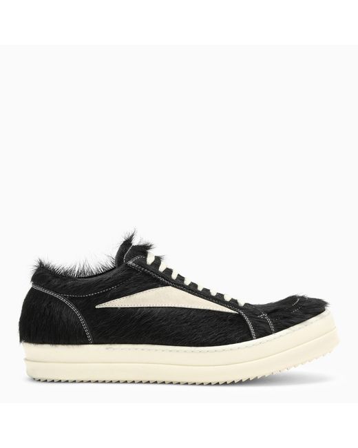 Rick Owens /white sneaker with fur