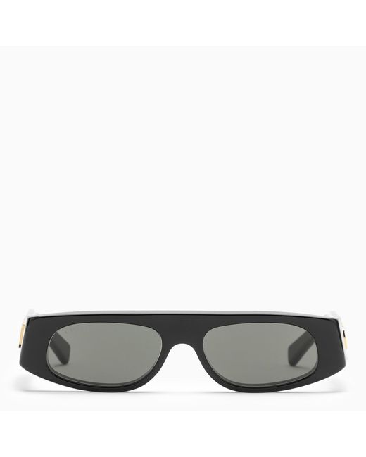 Gucci acetate geometric sunglasses