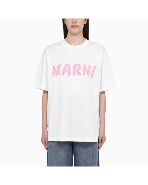 Marni t-shirt with logo-print