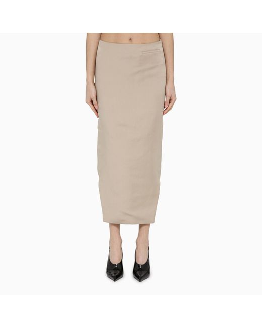 Givenchy double-length skirt