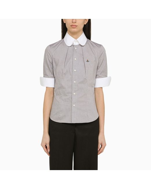 Vivienne Westwood shirt with logo embroidery