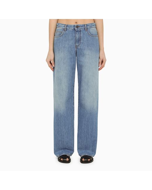 The Row washed denim jeans