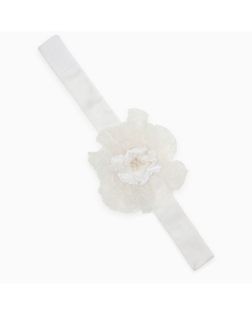 Dolce & Gabbana choker with blend flower