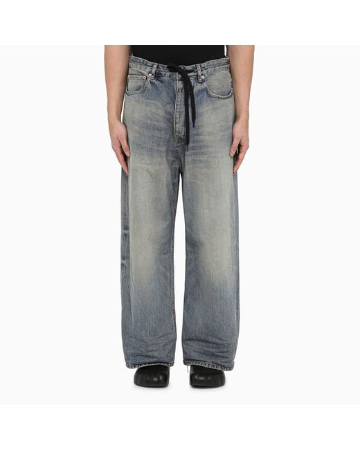 Balenciaga Light oversized baggy jeans washed