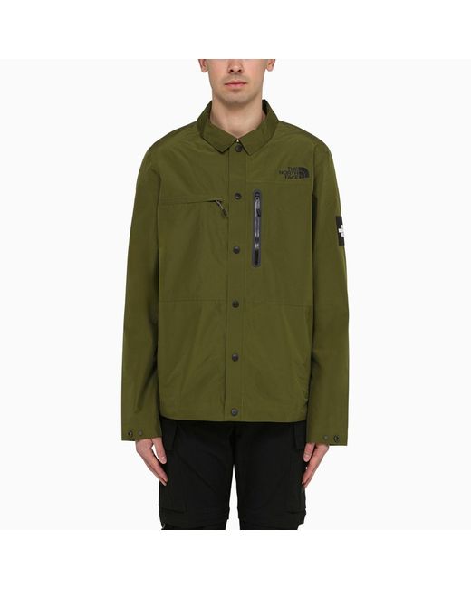 The North Face Amos Tech Forest Olive shirt jacket