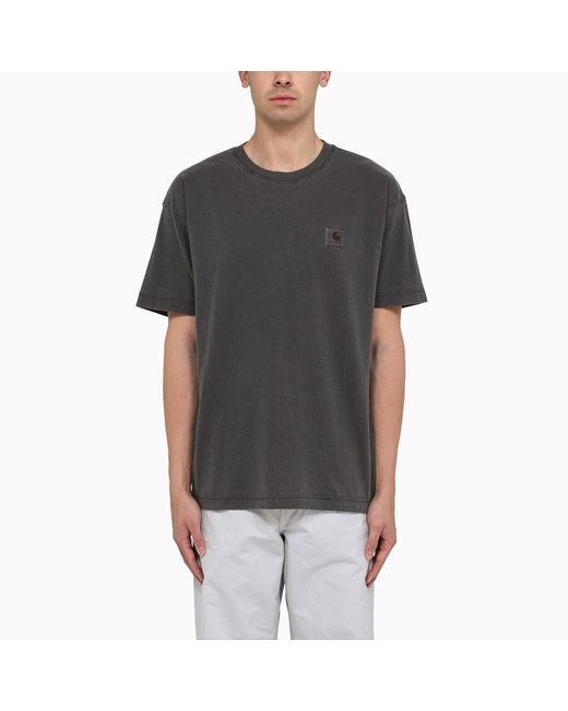 Carhartt Wip S/S Chase Charcoal T-Shirt